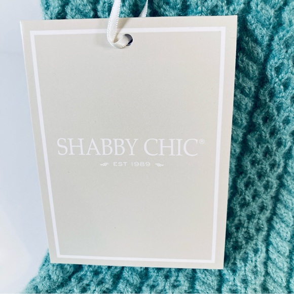 Shabby Chic | Knit Dog Sweater | Size M (see size chart photo) | Teal Green NWT - Picture 2 of 9